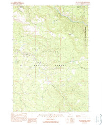 Download a high-resolution, GPS-compatible USGS topo map for The Cockscomb, OR (1990 edition)
