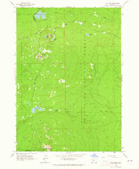 Download a high-resolution, GPS-compatible USGS topo map for The Twins, OR (1965 edition)