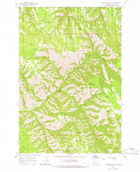 Download a high-resolution, GPS-compatible USGS topo map for Thimbleberry Mtn, OR (1966 edition)