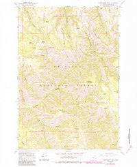 Download a high-resolution, GPS-compatible USGS topo map for Thimbleberry Mtn, OR (1984 edition)