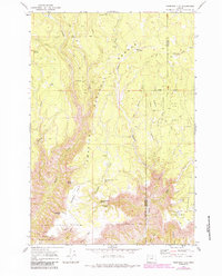 Download a high-resolution, GPS-compatible USGS topo map for Thompson Flat, OR (1984 edition)