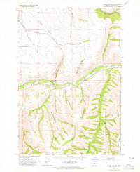 Download a high-resolution, GPS-compatible USGS topo map for Thorn Hollow, OR (1965 edition)