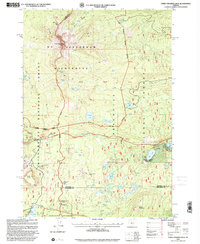 preview thumbnail of historical topo map of Jefferson County, OR in 1997