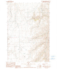 Download a high-resolution, GPS-compatible USGS topo map for Three Lakes Country, OR (1990 edition)