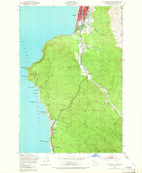 preview thumbnail of historical topo map of Clatsop County, OR in 1949