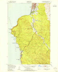 Download a high-resolution, GPS-compatible USGS topo map for Tillamook Head, OR (1966 edition)