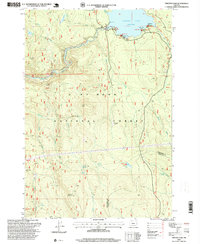 Download a high-resolution, GPS-compatible USGS topo map for Timothy Lake, OR (1999 edition)