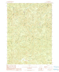 Download a high-resolution, GPS-compatible USGS topo map for Tioga, OR (1990 edition)