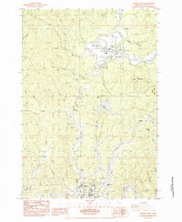 Download a high-resolution, GPS-compatible USGS topo map for Toledo North, OR (1984 edition)