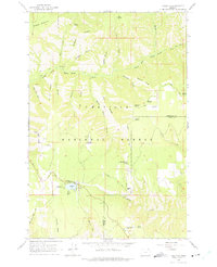 Download a high-resolution, GPS-compatible USGS topo map for Tollgate, OR (1975 edition)