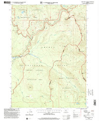 Download a high-resolution, GPS-compatible USGS topo map for Tolo Mountain, OR (2000 edition)