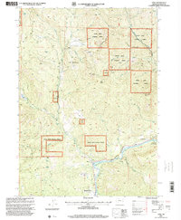 Download a high-resolution, GPS-compatible USGS topo map for Trail, OR (2000 edition)