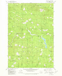 Download a high-resolution, GPS-compatible USGS topo map for Trask Mtn, OR (1980 edition)