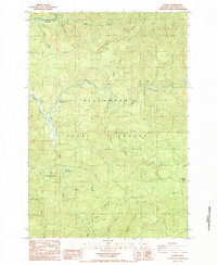Download a high-resolution, GPS-compatible USGS topo map for Trask, OR (1984 edition)