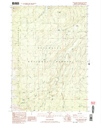 Download a high-resolution, GPS-compatible USGS topo map for Trout Creek Butte, OR (1988 edition)