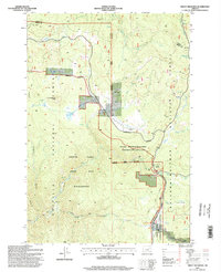 Download a high-resolution, GPS-compatible USGS topo map for Trout Meadows, OR (1998 edition)