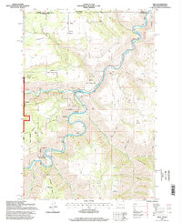 Download a high-resolution, GPS-compatible USGS topo map for Troy, OR (1998 edition)