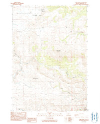 Download a high-resolution, GPS-compatible USGS topo map for Tubb Spring, OR (1990 edition)
