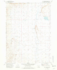Download a high-resolution, GPS-compatible USGS topo map for Tule Springs NE, OR (1981 edition)