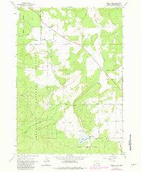 Download a high-resolution, GPS-compatible USGS topo map for Tumalo Dam, OR (1981 edition)