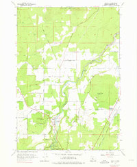 Download a high-resolution, GPS-compatible USGS topo map for Tumalo, OR (1976 edition)