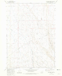 Download a high-resolution, GPS-compatible USGS topo map for Twelvemile Ridge, OR (1981 edition)