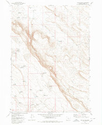 Download a high-resolution, GPS-compatible USGS topo map for Twin Buttes, OR (1980 edition)
