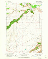 Download a high-resolution, GPS-compatible USGS topo map for Tygh Valley, OR (1964 edition)