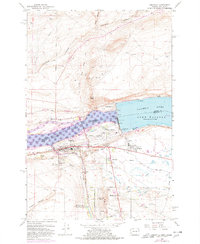 Download a high-resolution, GPS-compatible USGS topo map for Umatilla, OR (1978 edition)
