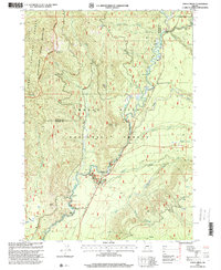 Download a high-resolution, GPS-compatible USGS topo map for Union Creek, OR (2000 edition)