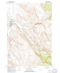 preview thumbnail of historical topo map of Union, Union County, OR in 1994