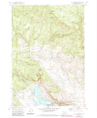 Download a high-resolution, GPS-compatible USGS topo map for Unity Reservoir, OR (1985 edition)