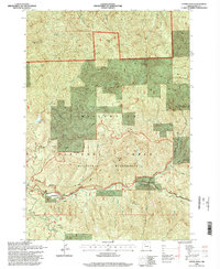 Download a high-resolution, GPS-compatible USGS topo map for Upper Soda, OR (1998 edition)