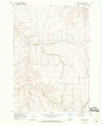 Download a high-resolution, GPS-compatible USGS topo map for Utts Butte, OR (1970 edition)