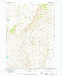 Download a high-resolution, GPS-compatible USGS topo map for V Lake, OR (1974 edition)
