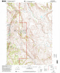 Download a high-resolution, GPS-compatible USGS topo map for Van, OR (2002 edition)