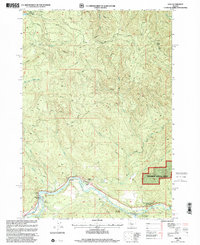 Download a high-resolution, GPS-compatible USGS topo map for Vida, OR (2001 edition)