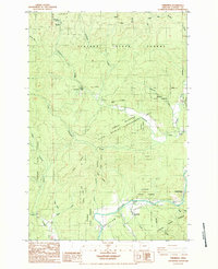 Download a high-resolution, GPS-compatible USGS topo map for Vinemaple, OR (1984 edition)