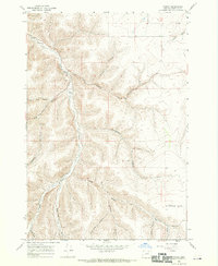 Download a high-resolution, GPS-compatible USGS topo map for Vinson, OR (1970 edition)