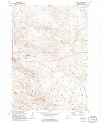 preview thumbnail of historical topo map of Baker County, OR in 1994