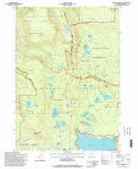 Download a high-resolution, GPS-compatible USGS topo map for Waldo Mountain, OR (1998 edition)
