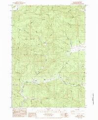 Download a high-resolution, GPS-compatible USGS topo map for Walton, OR (1984 edition)