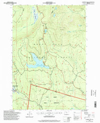 Download a high-resolution, GPS-compatible USGS topo map for Wapinitia Pass, OR (1998 edition)