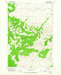 Download a high-resolution, GPS-compatible USGS topo map for Wapinitia, OR (1964 edition)