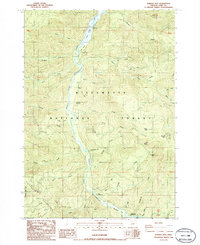 Download a high-resolution, GPS-compatible USGS topo map for Warner Mountain, OR (1986 edition)