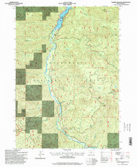Download a high-resolution, GPS-compatible USGS topo map for Warner Mountain, OR (1998 edition)