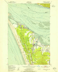 Download a high-resolution, GPS-compatible USGS topo map for Warrenton, OR (1955 edition)