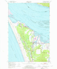 Download a high-resolution, GPS-compatible USGS topo map for Warrenton, OR (1976 edition)