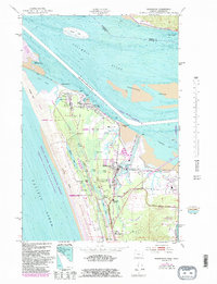 Download a high-resolution, GPS-compatible USGS topo map for Warrenton, OR (1985 edition)