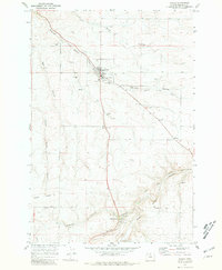 Download a high-resolution, GPS-compatible USGS topo map for Wasco, OR (1981 edition)